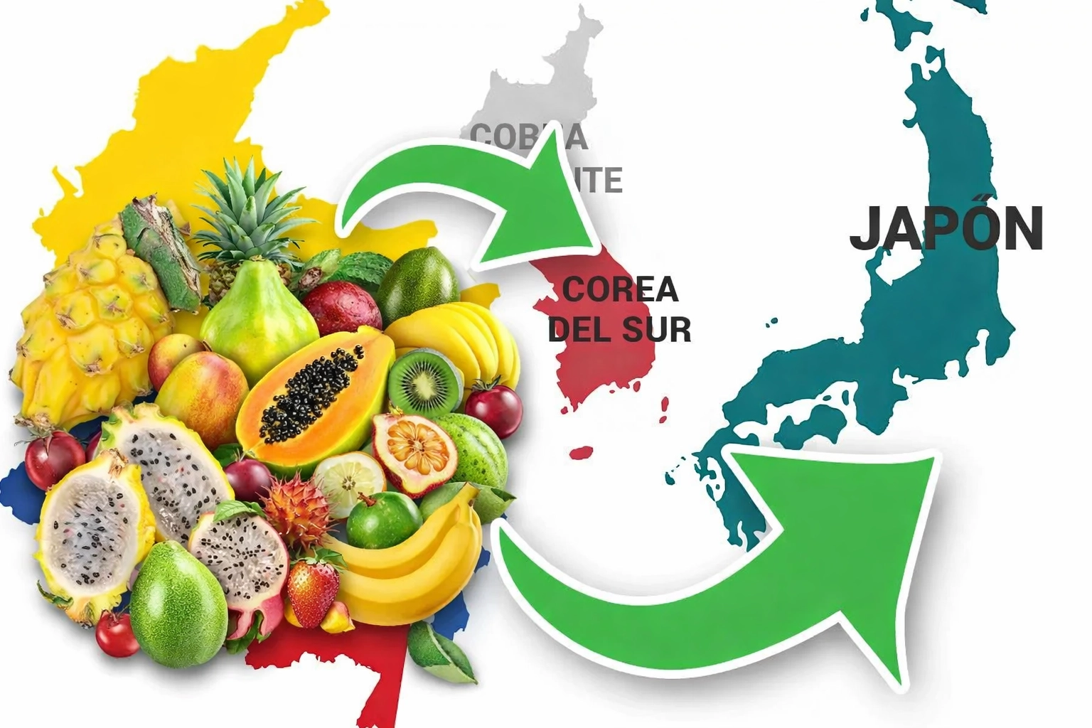 Corea del Sur Elimina Aranceles a Frutas: Oportunidad para Colombia